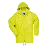 Veste de pluie imperméable à capuche Classic Jaune – Portwest S440