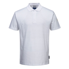 Polo antistatique ESD protection électrostatique Blanc – Portwest AS21