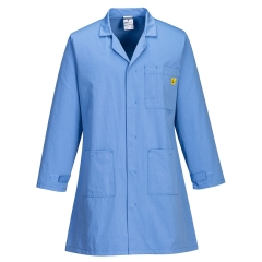 Blouse antistatique ESD protection électrostatique Bleu hamilton – Portwest AS10