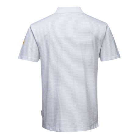 Polo antistatique ESD protection électrostatique Blanc – Portwest AS21