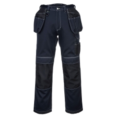 Pantalon holster multipoches Kingsmill poly/coton 300g Marine/noir – Portwest T602