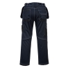 Pantalon holster multipoches Kingsmill poly/coton 300g Marine/noir – Portwest T602