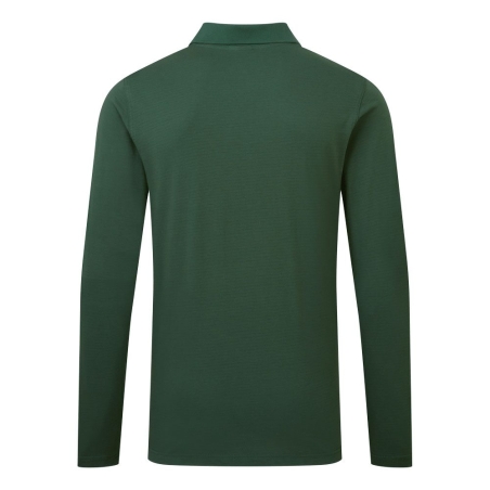 Polo manches longues antistatique ESD coton Vert forêt – Portwest AS23