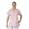 Blouse medicale Helene type mariniere parement rose