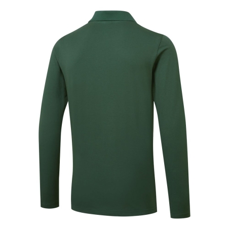 Polo manches longues antistatique ESD coton Vert forêt – Portwest AS23