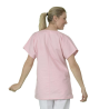 Blouse medicale Helene type mariniere parement rose