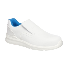 Chaussure de sécurité à enfiler sans métal Compositelite Blanc – Portwest FD62