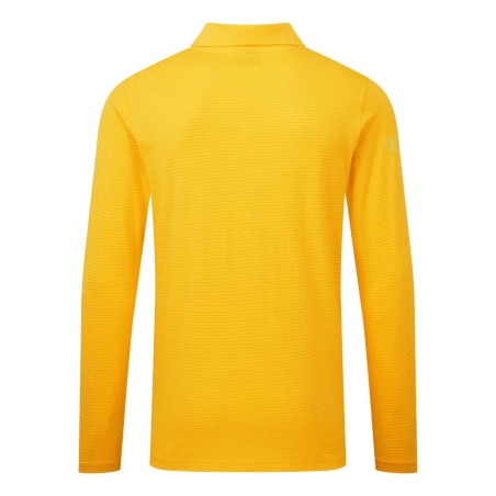 Polo manches longues antistatique ESD coton Jaune foncé – Portwest AS23