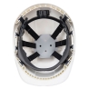 Casque de chantier avec porte-badge intégré Blanc – Portwest PB55