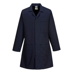 Blouse de travail standard poly/coton fermeture pressions Marine – Portwest 2852NVR