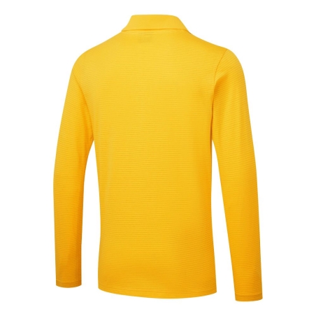 Polo manches longues antistatique ESD coton Jaune foncé – Portwest AS23