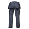 Pantalon holster multipoches Kingsmill poly/coton 300g Gris zoom/noir – Portwest T602