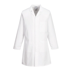 Blouse de travail standard poly/coton fermeture pressions Blanc – Portwest 2852