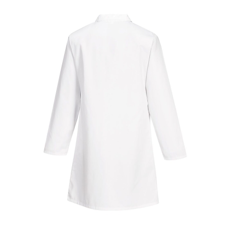 Blouse de travail standard poly/coton fermeture pressions Blanc – Portwest 2852
