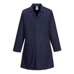 Blouse de travail standard poly/coton fermeture pressions Marine – Portwest 2852NAR