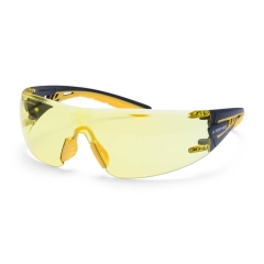 Lunettes de sécurité enveloppantes Tech Look Lite KN Ambre – Portwest PS27