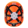 Casque de protection travaux en hauteur ABS harnais 6 points Orange – Portwest PS53