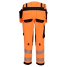 Pantalon stretch haute visibilité classe 2 poches flottantes EV4 Orange/noir – Portwest EV448