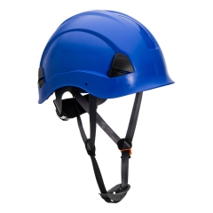 Casque de protection travaux en hauteur ABS harnais 6 points Bleu royal – Portwest PS53