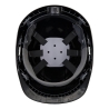 Casque de chantier ABS non ventilé avec harnais textile Noir – Portwest PS54