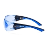 Lunettes de sécurité enveloppantes Tech Look Lite KN Bleu – Portwest PS27