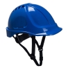 Casque de chantier ABS non ventilé avec harnais textile Bleu royal – Portwest PS54