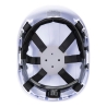 Casque de protection travaux en hauteur ABS harnais 6 points Blanc – Portwest PS53