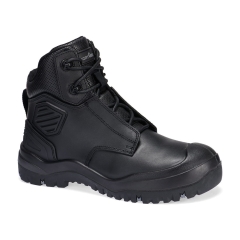 Chaussure haute cuir embout acier S3 résistante chaleur hydrocarbures Noir – Portwest FT30