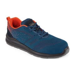 Basket de sécurité textile S1P résistante légère et respirante Bleu/orange – Portwest FT25