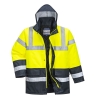 Parka haute visibilité bicolore imperméable classe 3 Jaune – Portwest S466