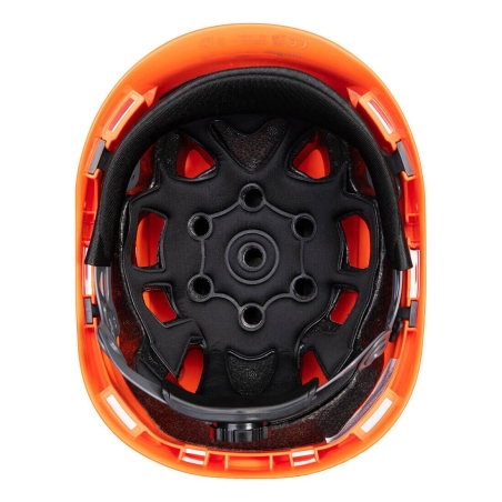 Casque alpiniste ventilé travaux en hauteur et escalade Orange – Portwest PS73