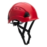 Casque alpiniste ventilé travaux en hauteur et escalade Rouge – Portwest PS73