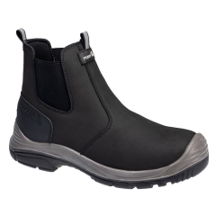 Bottines de sécurité S7 imperméables embout et semelle acier Noir/gris – Portwest FV02