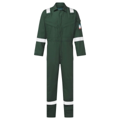 Combinaison de travail légère ignifugée antistatique 280g Vert – Portwest FR28