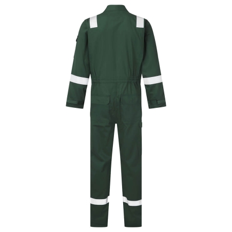 Combinaison de travail légère ignifugée antistatique 280g Vert – Portwest FR28