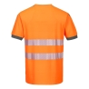 T-shirt haute visibilité bandes segmentées classe 2 Orange/gris – Portwest T181