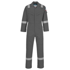 Combinaison de travail légère ignifugée antistatique 280g Gris – Portwest FR28