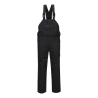 Cotte à bretelles stretch multipoches avec genouillères Noir – Portwest CD850