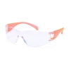 Lunette de protection enveloppante monobloc légère Incolore/oran hv – Portwest PW32