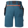 Bermuda de travail holster poches amovibles stretch 4X Bleu metro – Portwest DX444