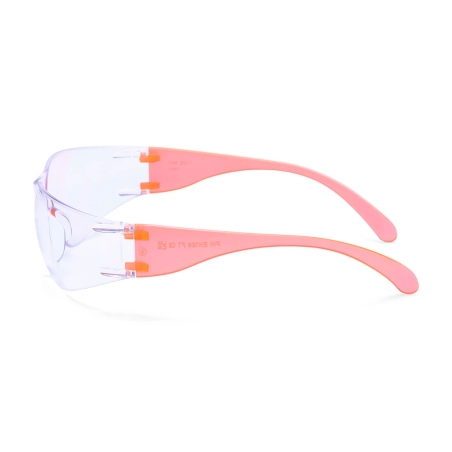 Lunette de protection enveloppante monobloc légère Incolore/oran hv – Portwest PW32
