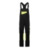 Cotte à bretelles stretch multipoches avec genouillères Noir/jaune – Portwest CD850