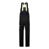 Cotte à bretelles stretch multipoches avec genouillères Noir/jaune – Portwest CD850