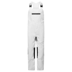 Cotte à bretelles stretch multipoches avec genouillères Blanc – Portwest CD850