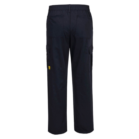 Pantalon antistatique ESD protection électrostatique Marine – Portwest AS11NVR