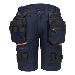Bermuda de travail holster poches amovibles stretch 4X Marine – Portwest DX444