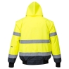 Blouson bomber haute visibilité 3-en-1 bicolore classe 3 Jaune/marine – Portwest C465