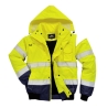 Blouson bomber haute visibilité 3-en-1 bicolore classe 3 Jaune/marine – Portwest C465
