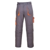 Pantalon de travail multipoches coton avec poches genouillères Gris – Portwest TX11