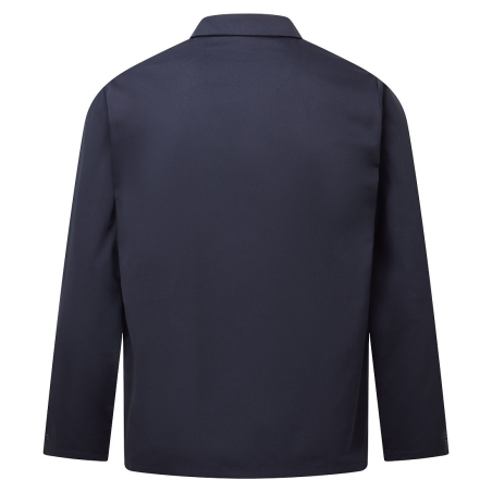 Veste de laboratoire antistatique ESD boutons pressions Marine – Portwest AS18